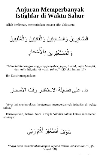 Kumpulan Doa Dzikir Ramadhan