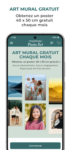 Aperçu de l'application