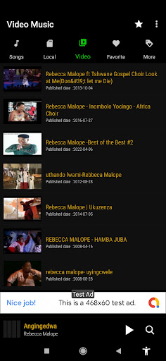 Rebecca Malope MP3 Songs Screen 3
