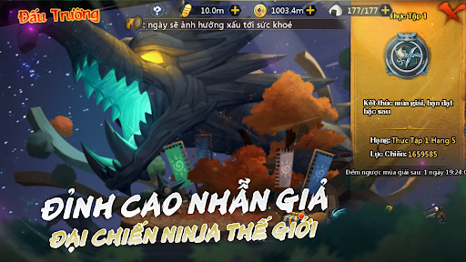 Huyền Thoại Làng Lá Mod Unlimited Money