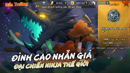 Tải Huyền Thoại Làng Lá MOD APK, Vô Hạn Tiền, Bất Tử [Bản Hack] Cho Android 4