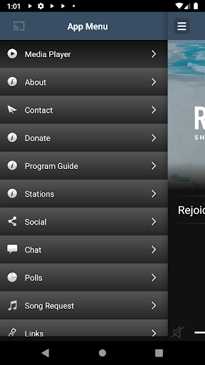 Rejoice Radio Screen 2