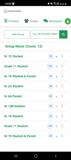 Scholar Present Screen 2