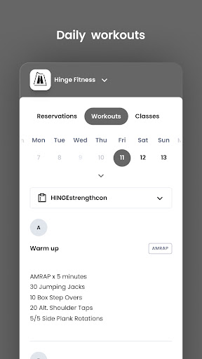 Hinge Fitness Screenshot 4 - AppWisp.com