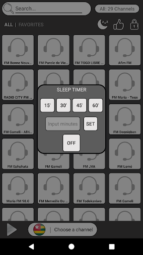 Togo Radio Stations - AM FM Screen 2