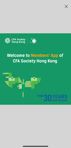 Android application CFA Society Hong Kong screenshort