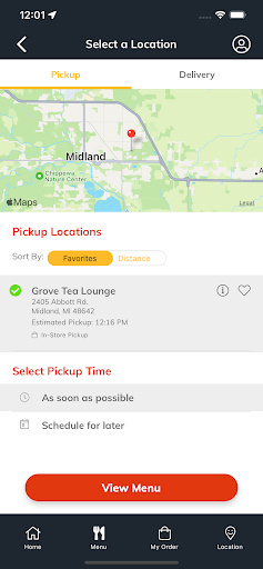 Grove Tea Lounge Screenshot 2 - AppWisp.com