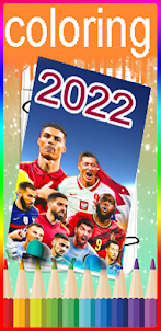 football coloring book 2022