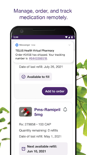 TELUS Health Virtual Pharmacy Screen 2