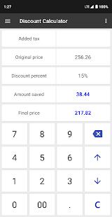 ClevCalc - Calculator لقطة شاشة