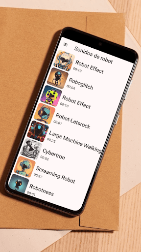 Robot Sounds Tones App Screenshot 3 - AppWisp.com