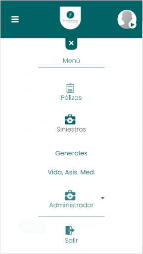 Android application Prodeseg Seguros screenshort