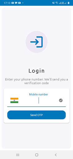 Android application Falcon Tracker screenshort