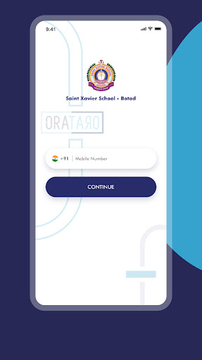 Android application Saint Xavier School - Botad screenshort