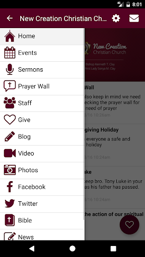 New Creation Christian Church Screen 3
