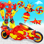 Cover Image of 下载 Flying Bee Robot Car Transform 23 APK