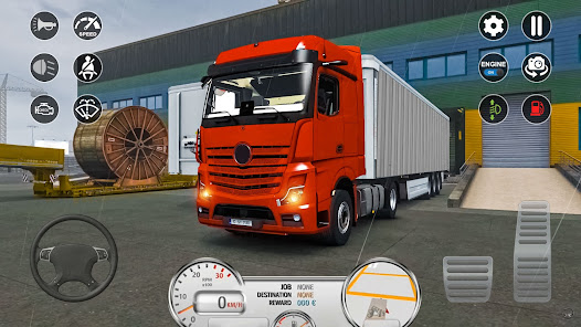 Euro Cargo Truck Simulator Pro apkpoly screenshots 5