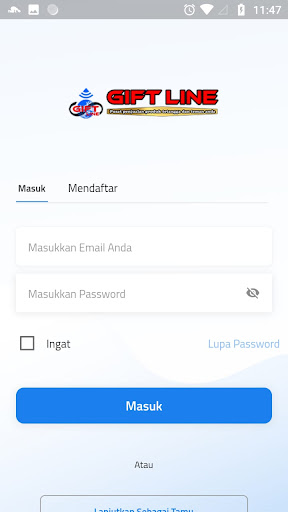 GIFTLine Screen 2