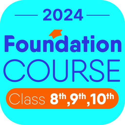 Foundation Course Class 10 9 8 logo
