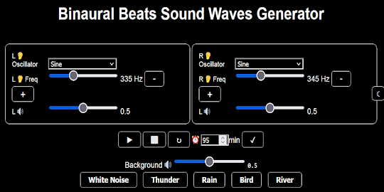 Binaural Beats Waves Generator