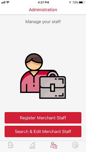 JRF PAY MERCHANT Screen 2
