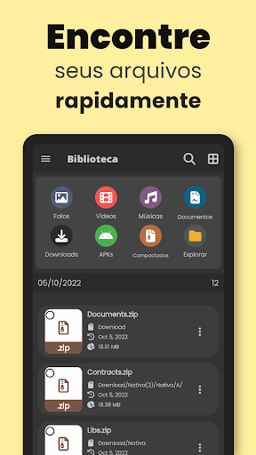 Gerenciador de Arquivos Screenshot 1 - AppWisp.com