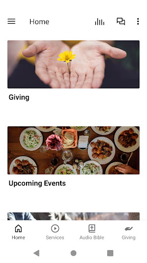Android application Shoals Church screenshort