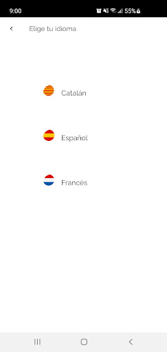 Android application Federació Catalana Fotografía screenshort