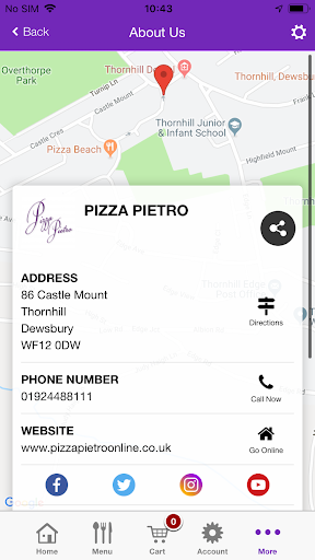 Pizza Pietro Thornhill Screen 3