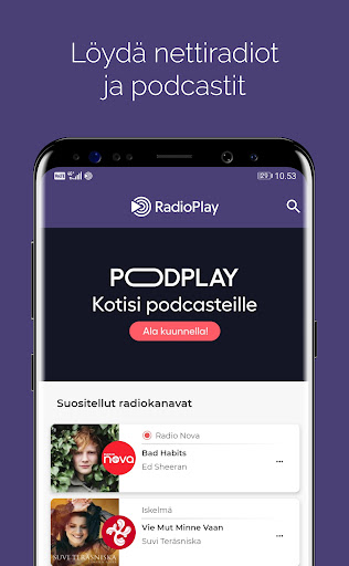 Android application RadioPlay screenshort