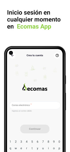 Android application Ecomas screenshort