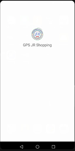 Android application GPS JR Shopping screenshort