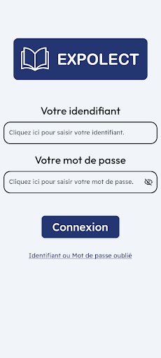 Android application Expolect screenshort