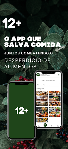 Android application 12+ O App que Salva Comida screenshort