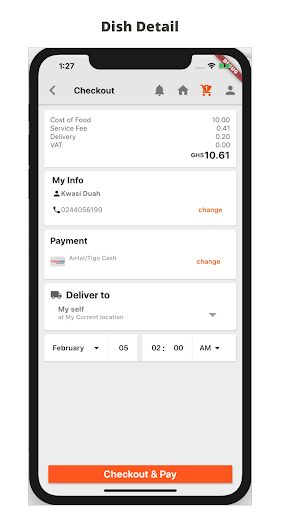 Foodjoint Screen 2