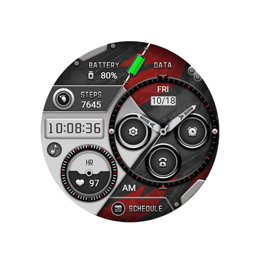 Sense red For Wear OS logo