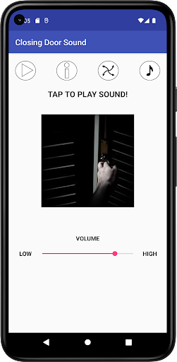 Android application Closing Door Sound screenshort