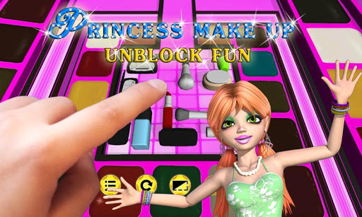 Android application Princess Make Up: Unblock Fun screenshort