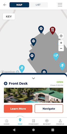 Massanutten Resort App Screen 2