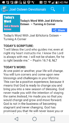 Daily Inspirational Devotional Screen 2