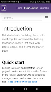 Bootstrap 4  Screenshots 2