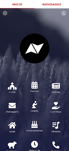 Android application Igreja Adoração e Vida screenshort