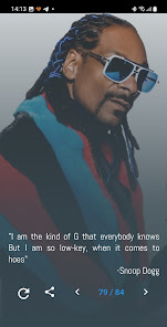 Screenshot 8 Snoop Dogg Quotes and Lyrics android