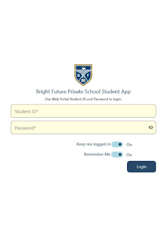 Android application Bright Future Private School S screenshort