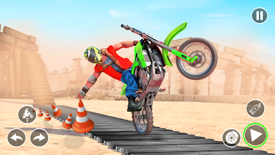 Dirt Bike Stunt Racing Games 2.1 APK screenshots 2