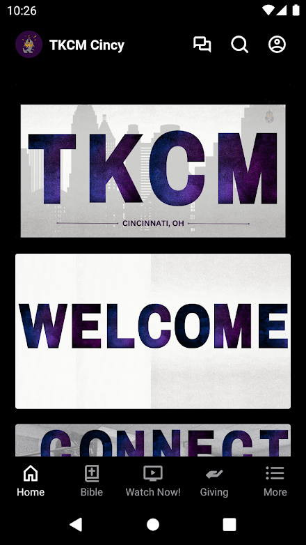Thy Kingdom Come Ministries Screen 1