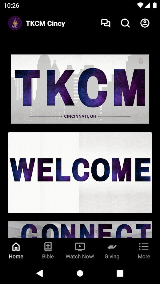 Android application Thy Kingdom Come Ministries screenshot