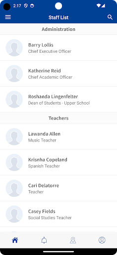 Android application SCA Charter screenshort