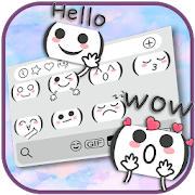 Cute Kaomoji Emoji Stickers