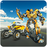ATV Quad Bike Transform: Robot Transformation Game icon